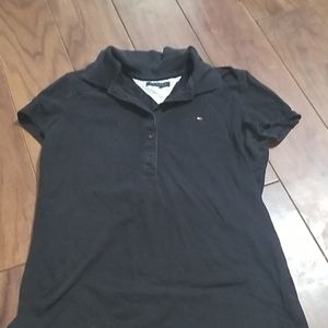 Tommy Hilfiger black polo